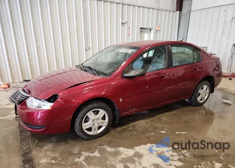 2007 Saturn Ion Level 2 from USA, damaged, VIN 1G8AJ55F57Z179194